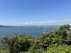 Looking back to Plymouth